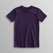 Unisex Poly-Cotton Basic T-Shirt -Purple