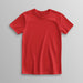 Unisex Poly-Cotton Basic T-Shirt -Red