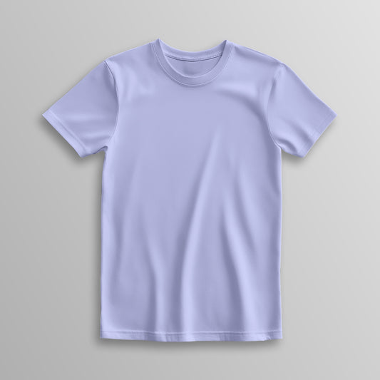 Unisex 100% Cotton Basic T-Shirt –Lavender