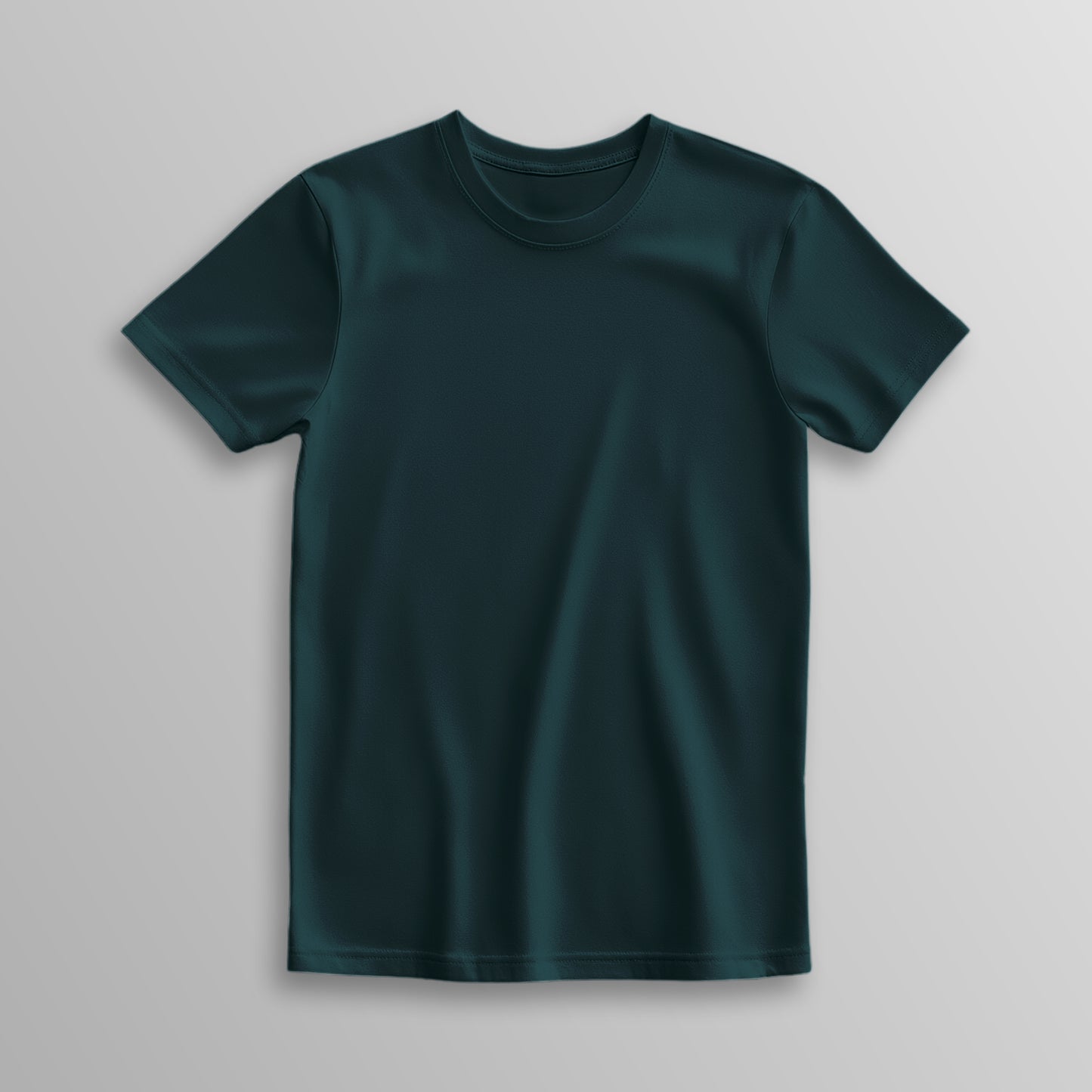 Unisex 100% Cotton Basic T-Shirt –Petrol Blue