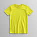 Unisex 100% Cotton Basic T-Shirt –New Yellow