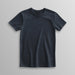 Unisex Poly-Cotton Basic T-Shirt -Navy Melange