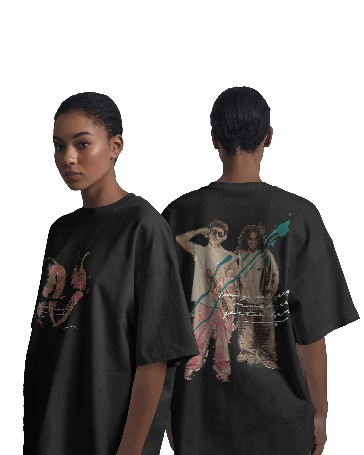 Sedhe Maut Artistic Streetwear Tee – Unisex Oversize Tee